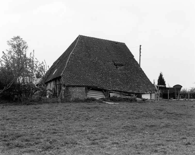 Feings, tuilerie du Pont : pièce de séchage, vue prise de l'est.