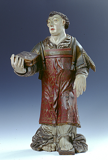 2 statuettes : diacres