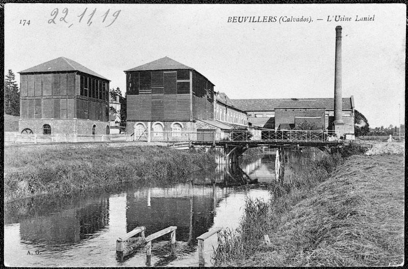 174. Beuvillers (Calvados). L'usine Laniel.