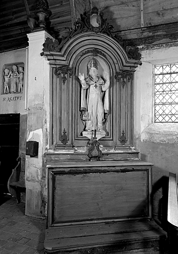 Autel secondaire sud : autel de saint Sulpice.