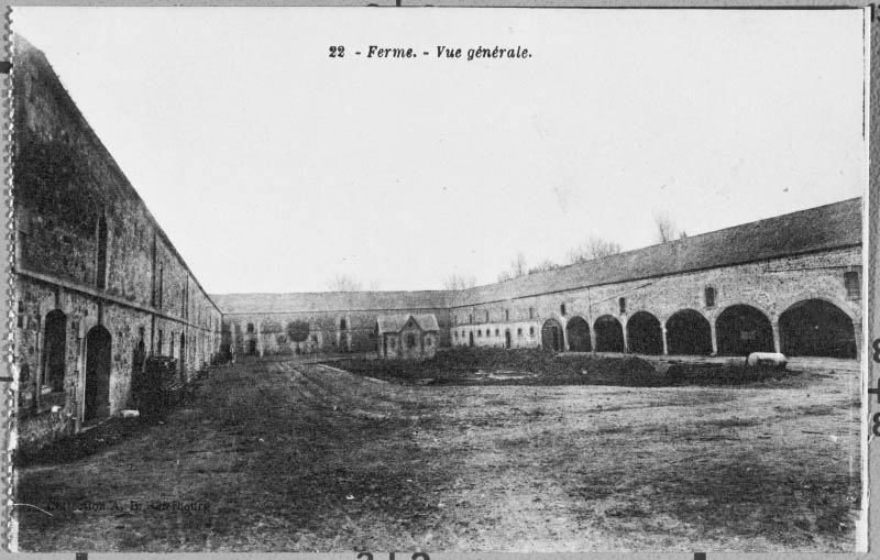 22. Ferme. - Vue générale.- Carte postale, s.d., début 20e siècle. (Collection particulière).