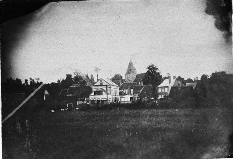 La chaudronnerie : vue d'ensemble prise du nord-ouest.- Photographie, s.d., début 20e siècle. (Collection particulière Mouchel. 65J255).