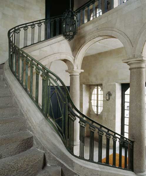 Escalier du corps de logis.