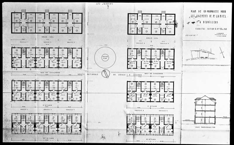 Usine de blanchiment, puis tissage de lin Laniel