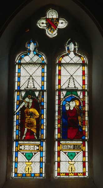 Vue d'ensemble de la baie 3 : martyre de sainte Eulalie.
