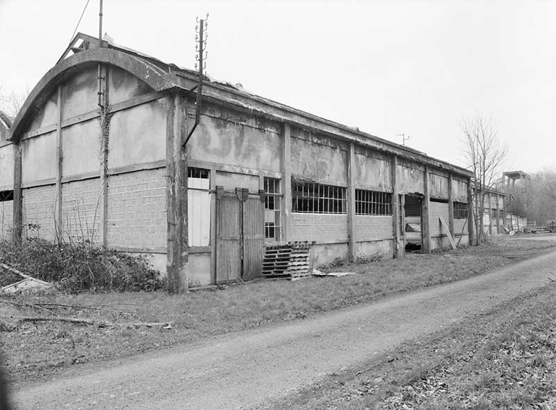 Ancienne installation de la mine.