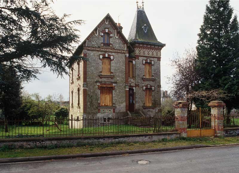 Logement patronal, vue prise du nord.