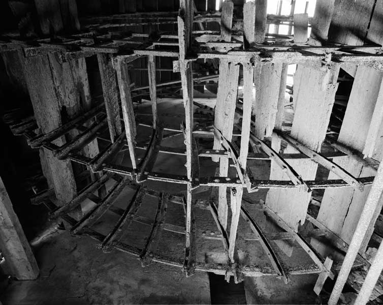 Roue hydraulique (type Poncelet).