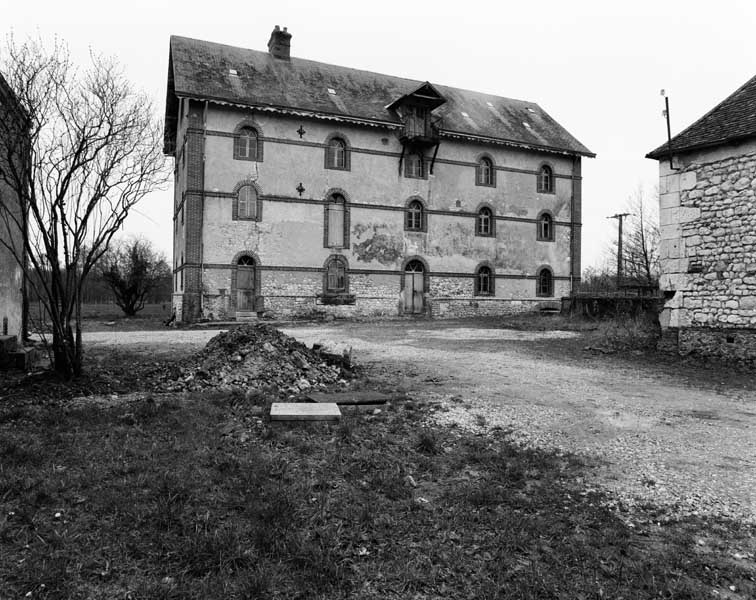 Atelier de fabrication, élévation extérieure est.