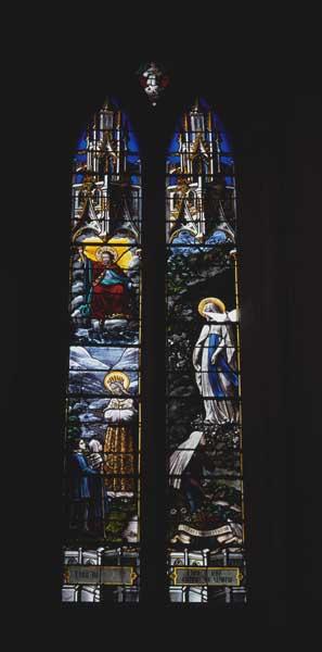 Vue d'ensemble de la baie 110 : Apparition de la Vierge.