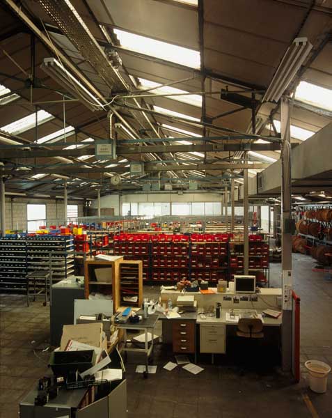 Magasin central. Vue intérieure.