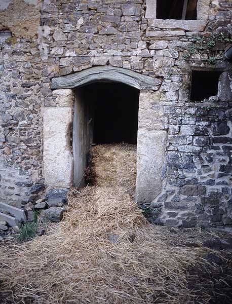 Charretterie, détail, vue prise de l'ouest.