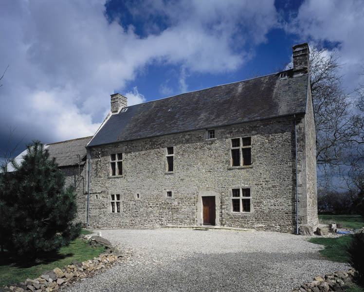 La Maison-Neuve. Manoir. Façade du manoir. ; Façade du manoir.