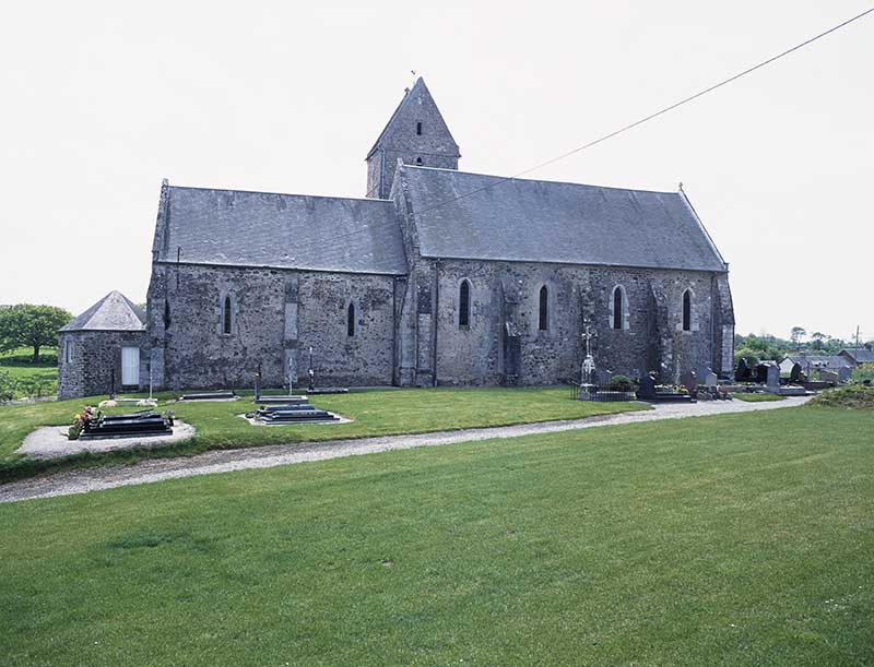 Façade septentrionale, vue prise du nord.