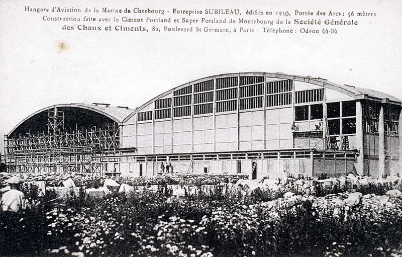 Hangar aéronautique, dit centre d'hydraviation de Chantereyne, actuellement caserne des marins-pompiers