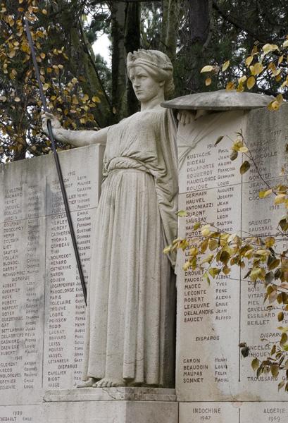 Statue de Gallia, prise du nord.