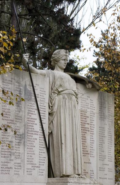 Statue de Gallia, prise du sud.