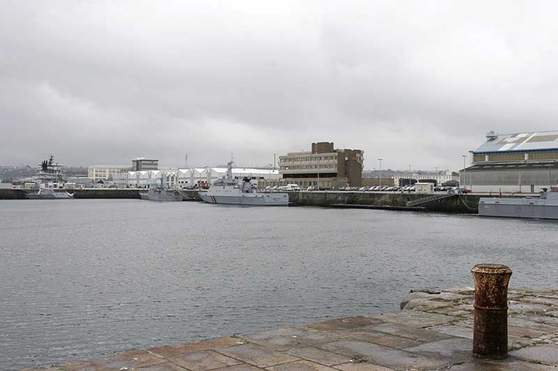 Vue du bassin Charles X prise du nord.