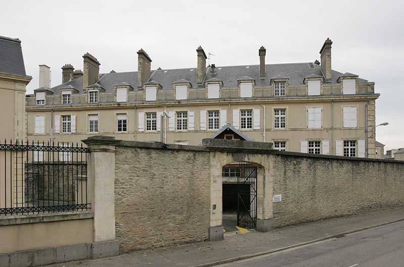 Vue de la caserne n° 2 prise du sud-ouest.