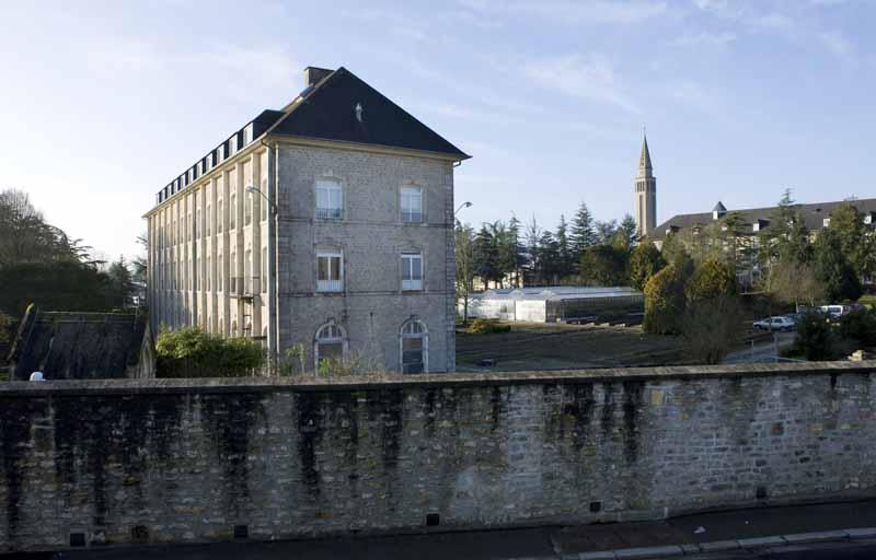 Bâtiment dit 'la Rose des Vents'. Vue prise du nord.