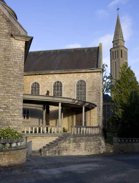 Chapelle du Bon Sauveur, vue partielle prise de l'ouest