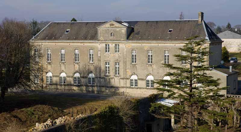 Bâtiment dit 'le Bon Secours'. Elévation sud.