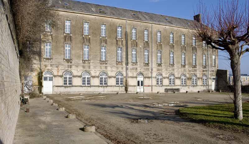 Bâtiment dit 'Lourdes', élévation sud.