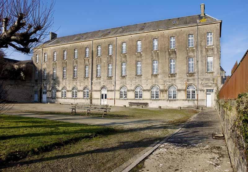 Bâtiment dit 'Lourdes', élévation sud.