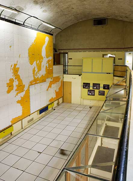 Bureau du centre de commandement.