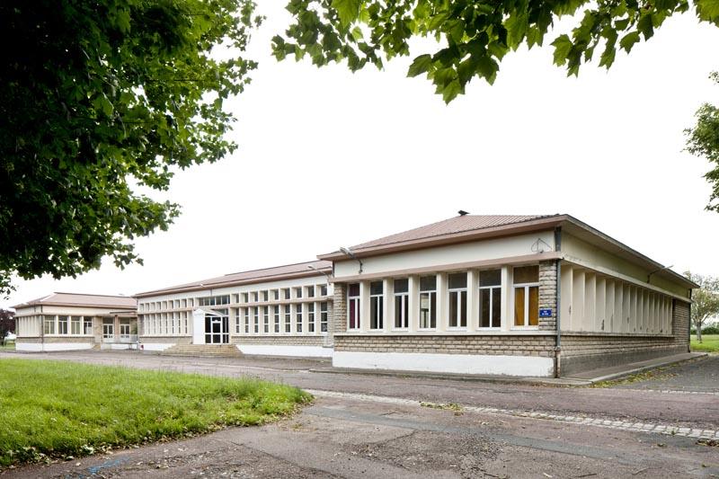 Vue de la salle Mathilde, rue de Toul, prise du nord-ouest.