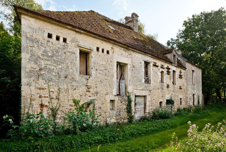 Bâtiment du moulin, vue du nord-est.