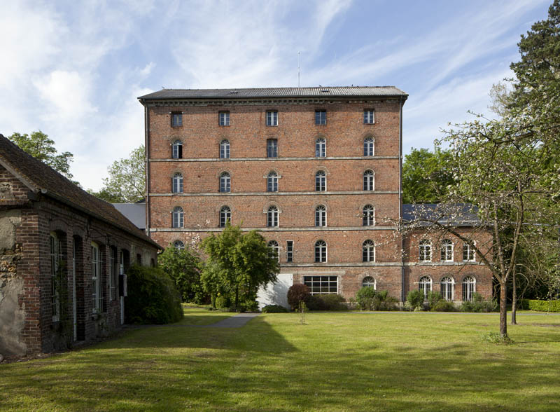 Bâtiment du moulin. Elévations extérieures sud.