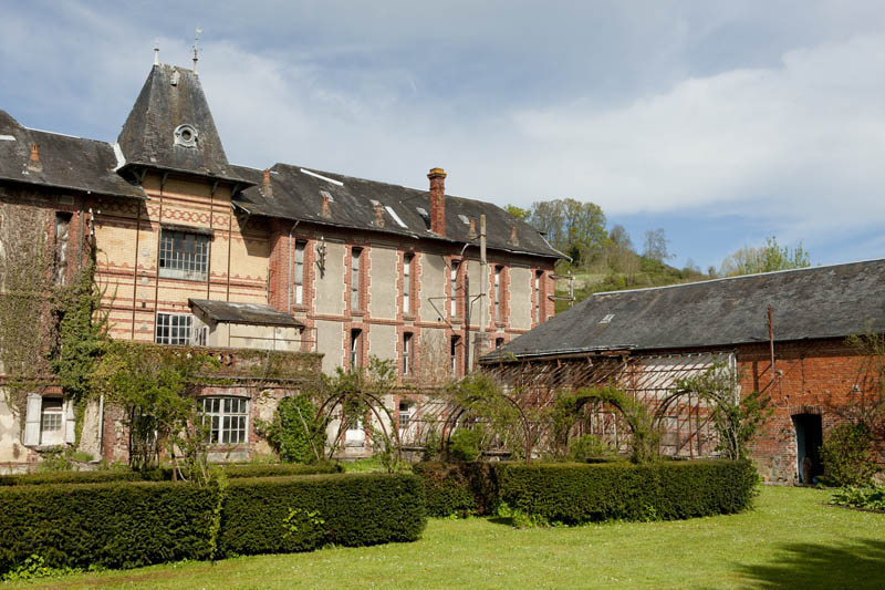 Hâloirs, détail, et ateliers. Vue prise du sud-est.