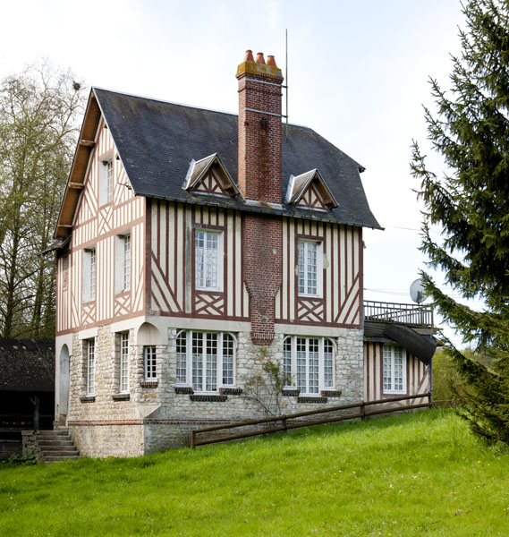 Logement du directeur.Vue prise du nord-est.