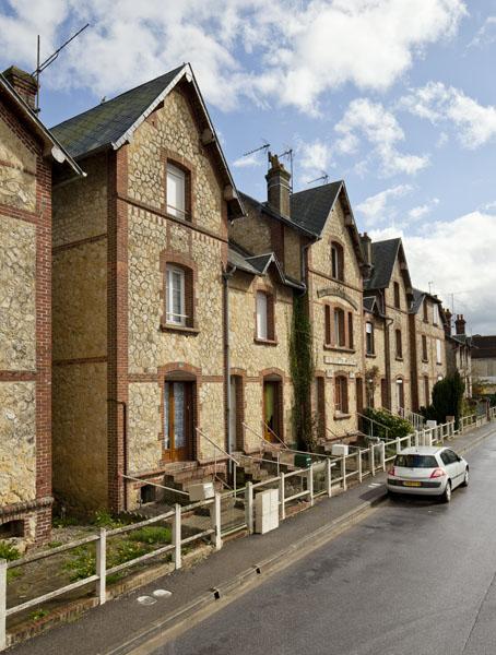 Cité ouvrière. Elévations sur la rue Paul-Banaston. Vue prise du nord-ouest.