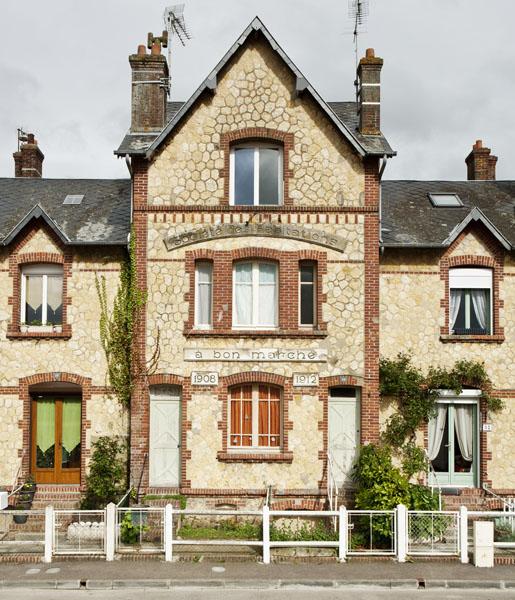 Cité ouvrière. Elévations sur la rue Paul-Banaston. Détail. Vue prise de l'ouest.