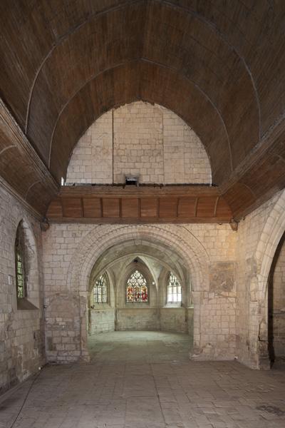 Vue intérieure d'ensemble vers le choeur.