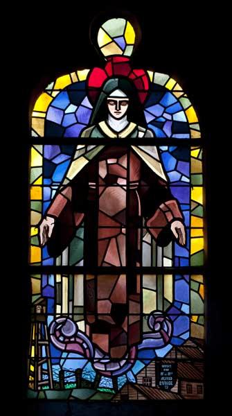 Baie 8 : Sainte Thérèse de l'Enfant Jésus.