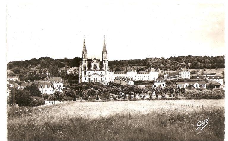 Vue de situation de l'ouest.- Carte postale, Gaby, 3e quart 20e siècle.