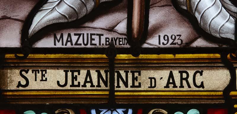 Détail : signature.