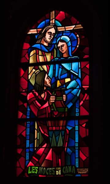 Vue d'ensemble de la baie 2 : les Noces de Cana.