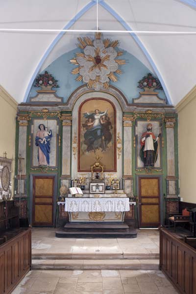 Retable architecturé à ailes