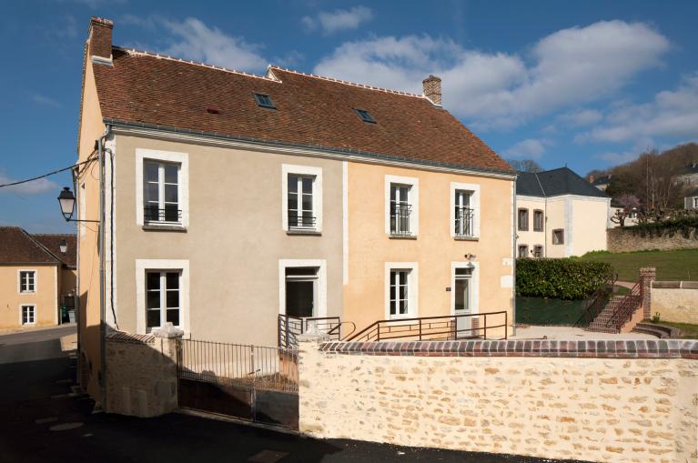Ancienne école de garçons, élévation ouest.