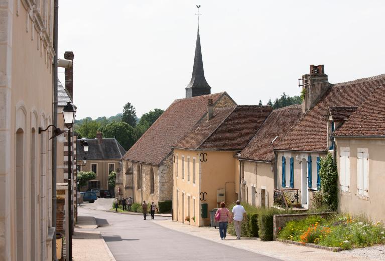 Rue Principale, vue depuis l'est.