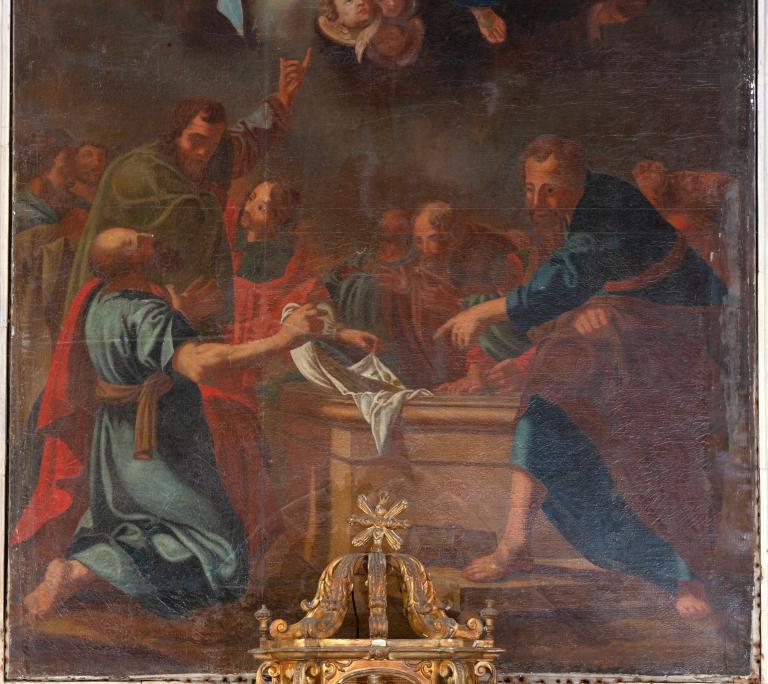 Détail : apôtres. 