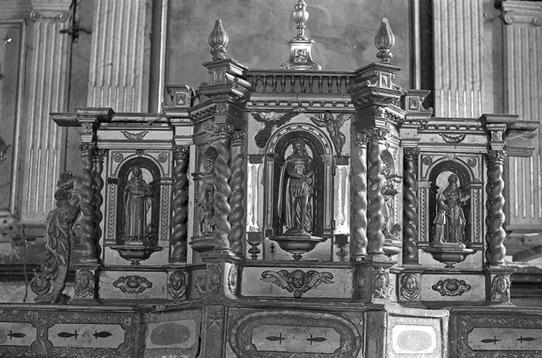 Tabernacle à ailes de l'ancien maître-autel