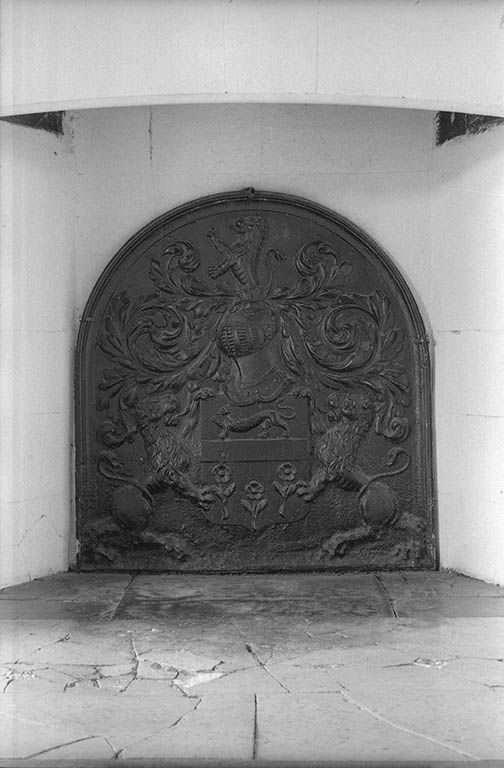 Plaque de cheminée (19e siècle).