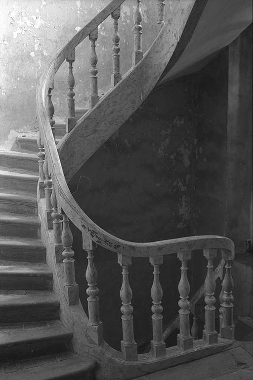 Maison de maître, escalier.