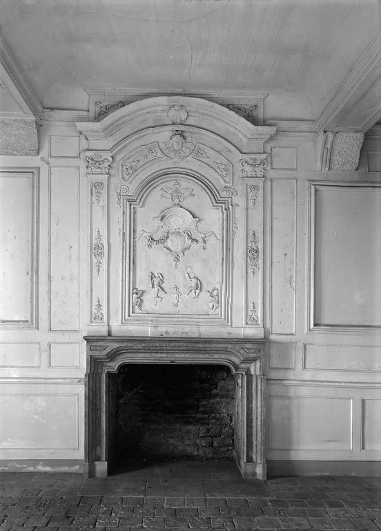 Cheminée (à l'étage) (photo prise en 1969).