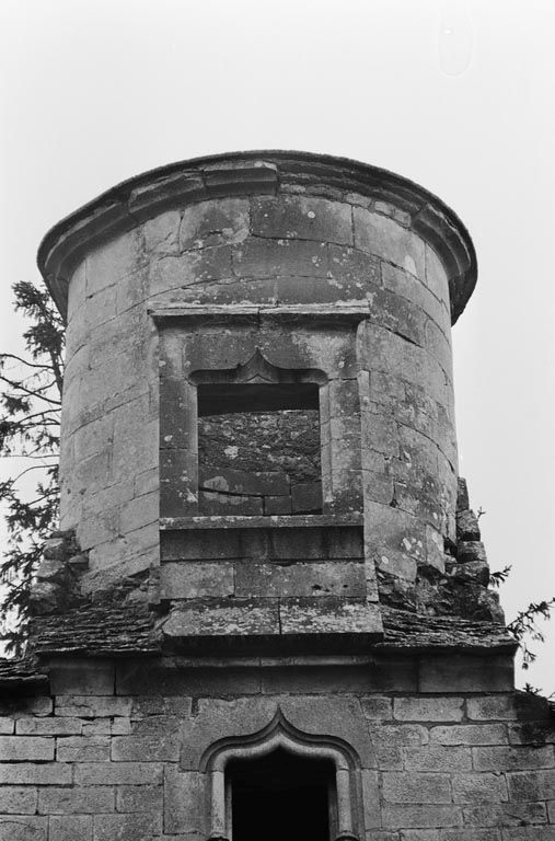 Fenêtre (logis des Hôtes) (photo prise en 1969).